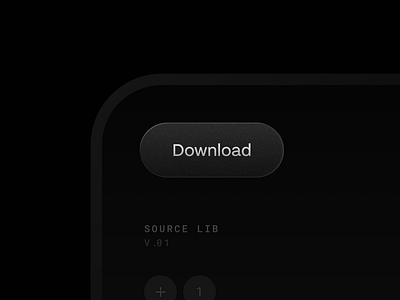 Download button ui