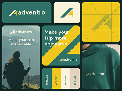 adventro - Logo Design Concept adventure arrow brand identity branding concept creative design designer portfolio journey letter a logo logo designer modern plane saas tour tourism travel trip up