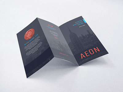 Trifold Brochures - Design and Content modern design