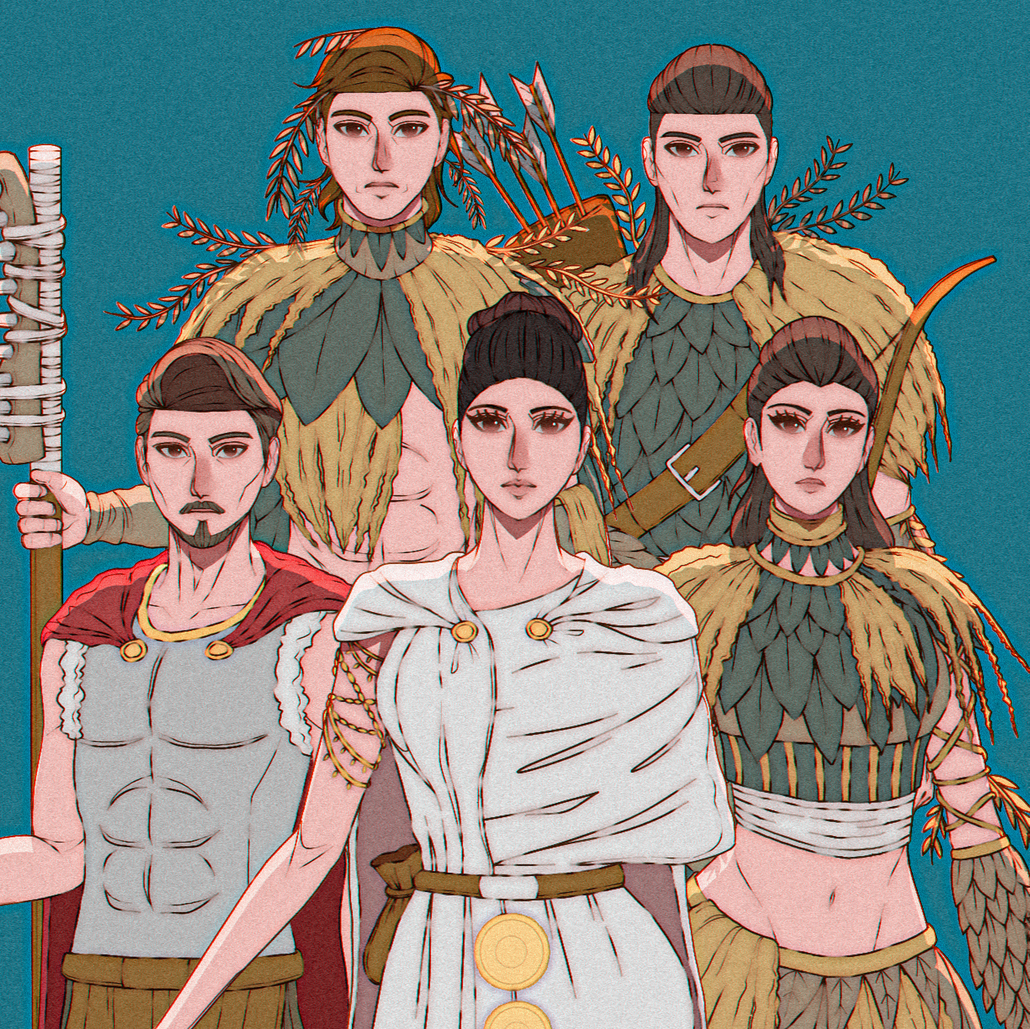 Example of Character Design Sheet