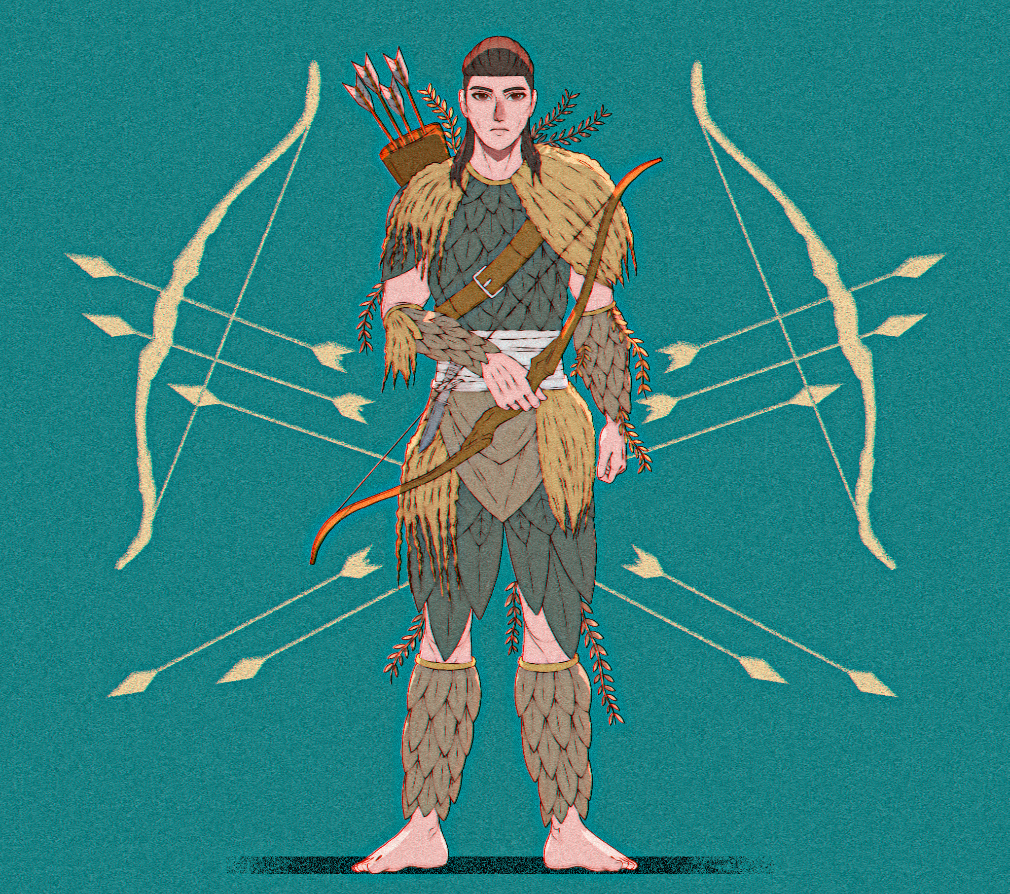 Example of Character Design Sheet