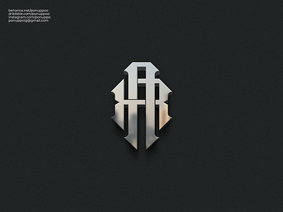 Monogram Logo graphic design lettermark