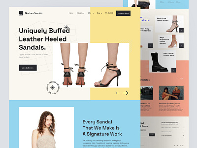 Shopify Fashion Website Landing Page Concept UI ecommerce ecommerce store online store shopify shopify store shopify website store store ui woocommerce