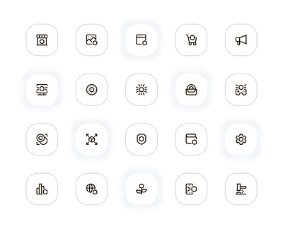 NFT Line Icons android app cryptocurrency design gui icon icons ios line linear lined mobile nft outline token ui ux vector web website