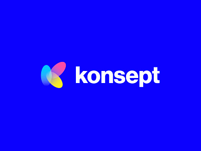 Konsept logo option 01 brand identity branding colorful concept connect graphicdesign identity k k logo layers lettermark logo logo inspiration logos management minimal monogram strategy tech