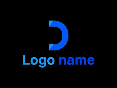 D Logo design 3d branding d logo design graphic design logo