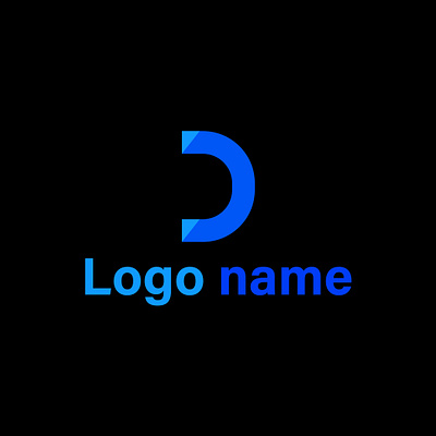 D Logo design 3d branding d logo design graphic design logo