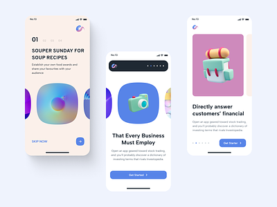 TramKam Mobile Onboarding app design ios kit mobile onboarding template tramkam ui walkthrough