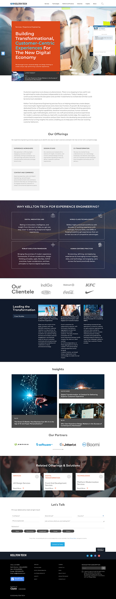 Glimpse of Kellton Tech's New Landing Page branding design landing page ui ux