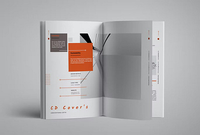 Portfolio Template agency annual report catalog clean design graphic design illustration indesign indesign files magazine master pages paragraph style portfolio template prentation print printable professional template work working