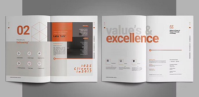 Portfolio Template agency annual report catalog clean design graphic design illustration indesign indesign files magazine master pages paragraph style portfolio template prentation print printable professional template work working