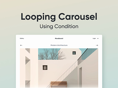 How to Create a Looping Scroll Carousel for Desktop Web animation carousel micro interaction protopie prototype prototyping scroll slideshow transition tutorial ui ux web website