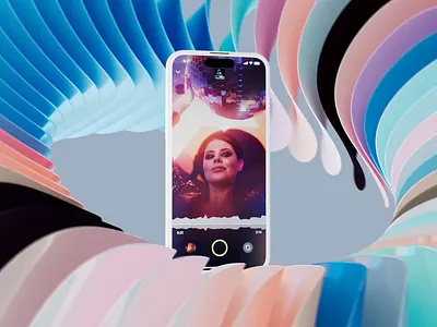 Create Clips app edit editor fashion instagramm interface ios mobile music tiktok video video editor