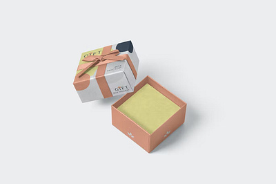 Gift Box Mockups box mockups branding cardboard container design free gift box giftbox identity illustration mockup pack packaging packing paper photoshop rapingpaper ribbon ui vector