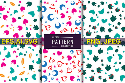 Mother's Day Heart Shape Vector pattern heart shape pattern mothers day mothers day pattern pattern pattern design