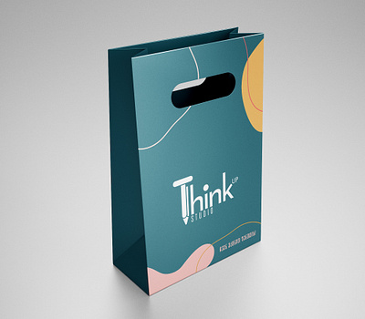 Think Up Studio paper bag design