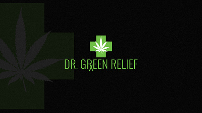 Dr. Green Relief branding cannabis cannabisbranding design graphic design graphicdesign greenthumb icon logo logobrand logodesign vector