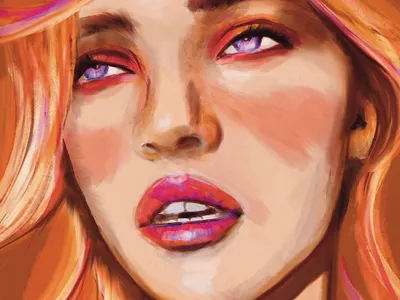 Sketch time | colour study digital art draw drawing graphic design illustration kunst paint painting portrait porträt sketch