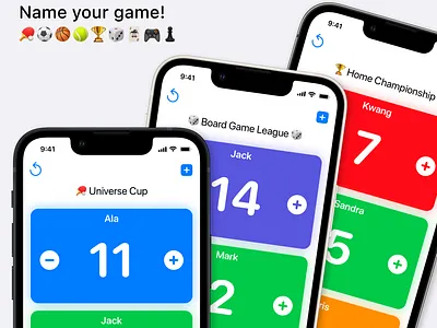 Skores iOS app v1.3 - Name your game! appdesign apple appstore branding design graphic design ios iosapp iphone productdesign sketch sketch app sketchapp ui ux uxdesign uxui