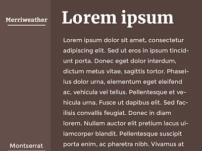 Montserrat Font Pairing font pair font pairing fonts montserrat typography