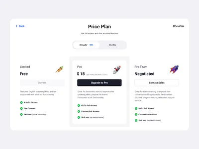 Price Plan design ui ui design uidesign uiux web web design