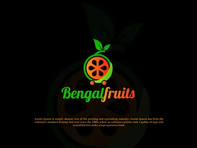 Bengal fruits sell company branding design graphic design illustration illustrator logo logotype typography ui ux vector