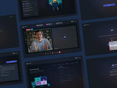 Live Video Conference Translator. adobexd android branding conference design figma illustration logo product design sketch ui uidesign uiuxdesign video