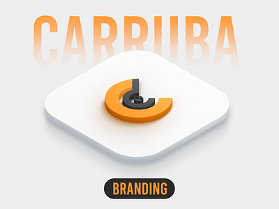 Carruba- Branding branding logo typography vector