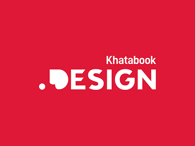 Identity of Khatabook .DESIGN branding logo