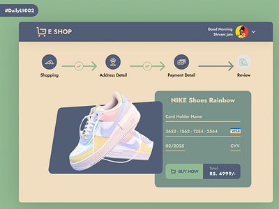 Credit Card Checkout - DailyUI002 credit credit card checkout credit card checkout page dailyui002 mobile app design mobile app ui design mobile ui design product app design product ui uiux design