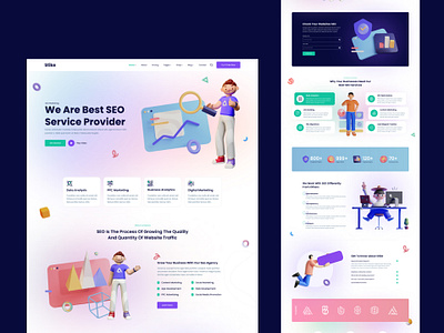 Spacle - AI Chatbot & Machine Learning Startup creative design envytheme landing page webchat webdesign website website design