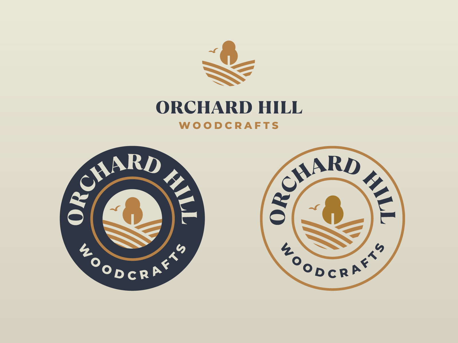 Example of Orchard Hill branding