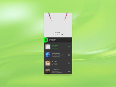 Daily UI | 009 - Music Player 009 dailyui dailyui009 design figma musicplayer ui