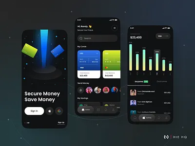 Finance app - Mobile App animation app bank app banking bitcoin blockchain crypto exchange crypto wallet cryptoart debit card design digital wallet fintech illustration mobile banking money transfer ui wallet wallet app wallet ui