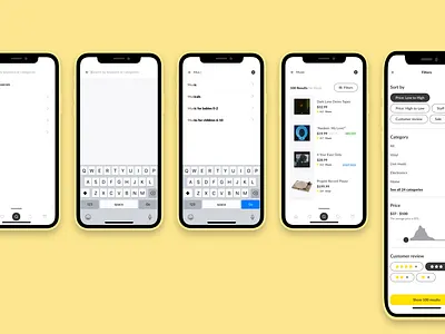 Search app app ui color creative design designer figma figma design figmadesign freelancer interface ios app design mobile mobile app mobile ux ui user experience user interface ux