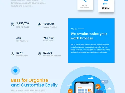 Apps Landing page UI ui ux