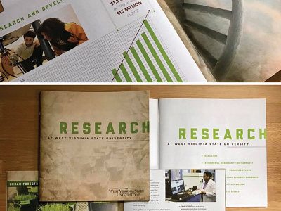 WVSU Research Booklet Layout / Design booklet design editorial design layout