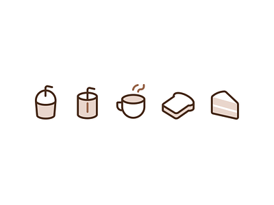 Icons brown café categories coffee design dribbble flat food graphic graphic design icon icon design iconography icons iconset illustration line symbol symbols vector