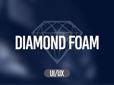 Diamond Foam-UI/UX design ui