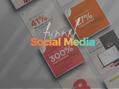 Funnel-Social Media branding design logo social media