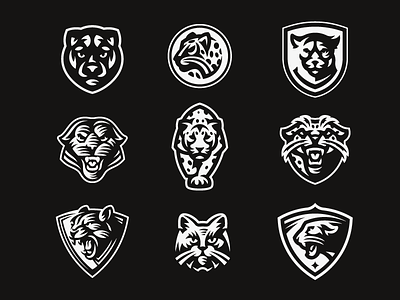 Cats / Royalty-free cat lion logo