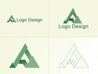 Logo Design-A_03 design graphic design illustration logo typography