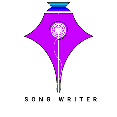 song writer logo 3d animation branding design drawing graphic design illustration logo motion graphics typography ui ux vector