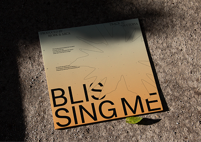 Blissing me / Cover art album cover cover art design graphic design illustration vector vinyl