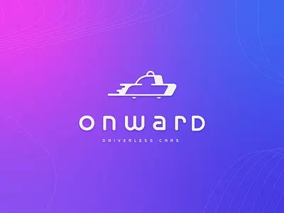 Driverless car logo adobe branding car cars challenge daily dailylogochallenge design dribbble illustrator logo vector