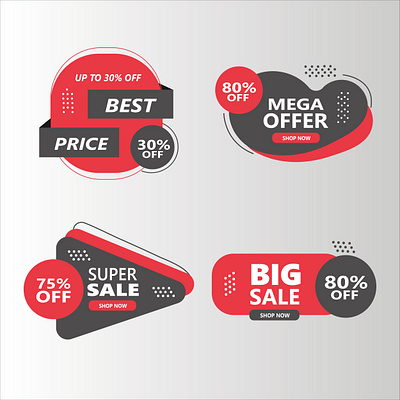 Mega Offer and Best Discount Vector app branding design graphic design illustration logo typography ui ux vector