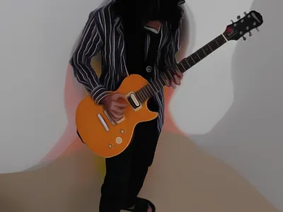 Guitar Hero Pro !!! adobe photoshop digital art digital oil paint graphic design photo editing photo manipulation