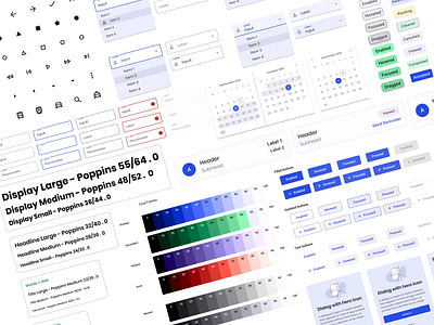 Design System For Payment Platform 💰 app branding buttons components design system design tokens designweb pattern library style guide system token typography uiuxui user experience ux