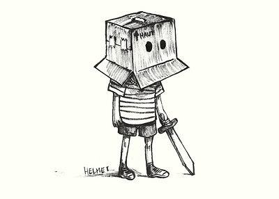 Helmet illustration