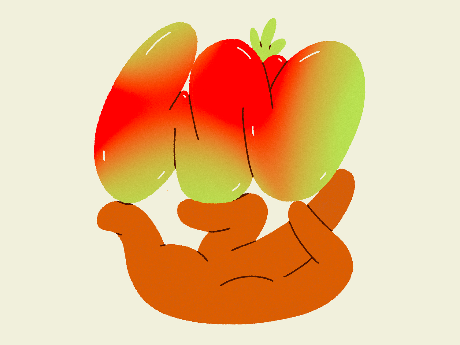 Heirloom Tomato by Spencer Gabor on Dribbble